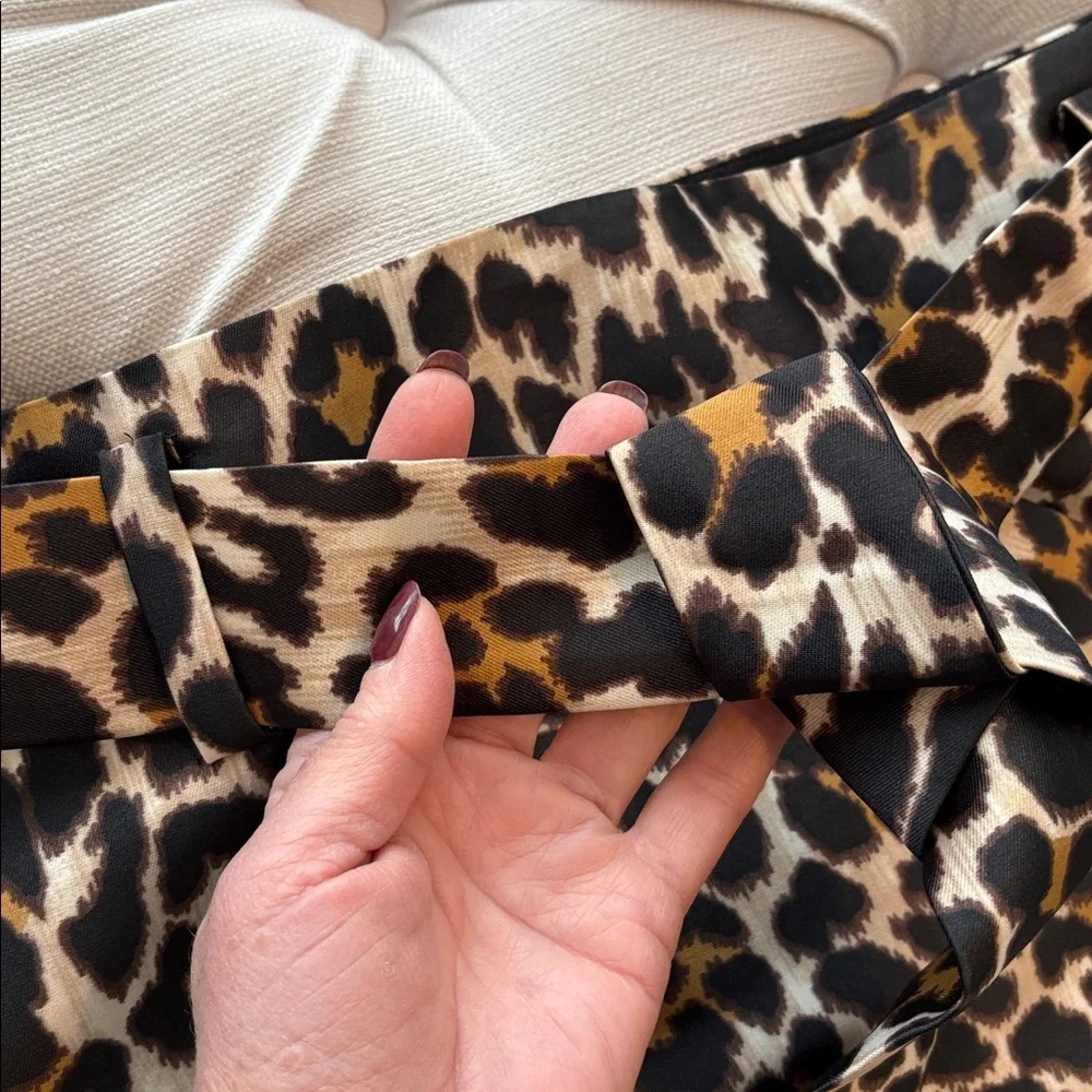 J CREW animal print skirt - Picture 3 of 10